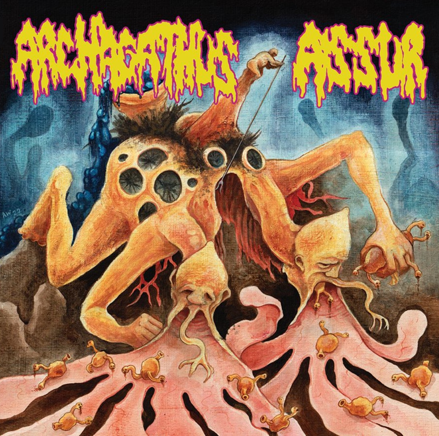 ARCHAGATHUS / ASSUR split LP – Psychocontrol Records
